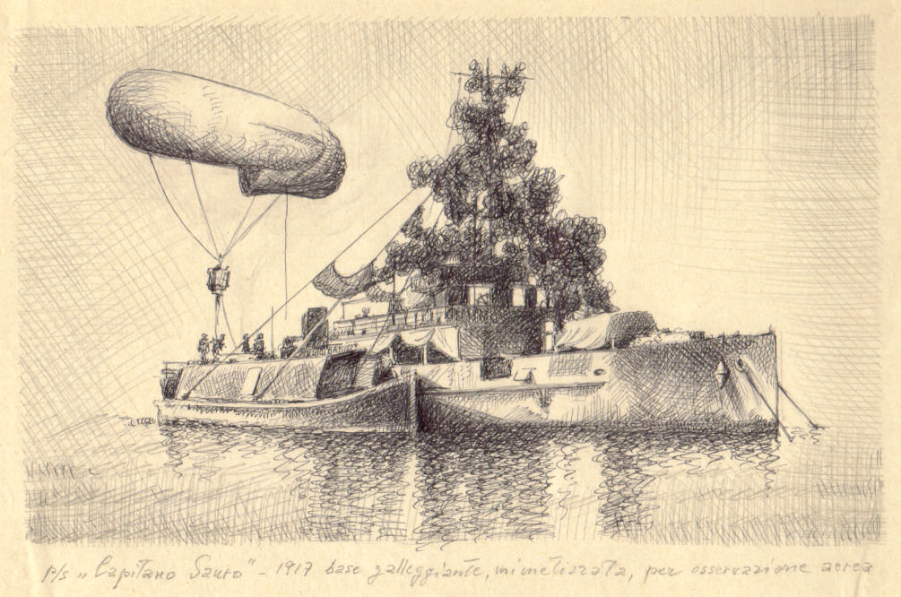 1917 - 'Capitano Sauro' - base galleggiante